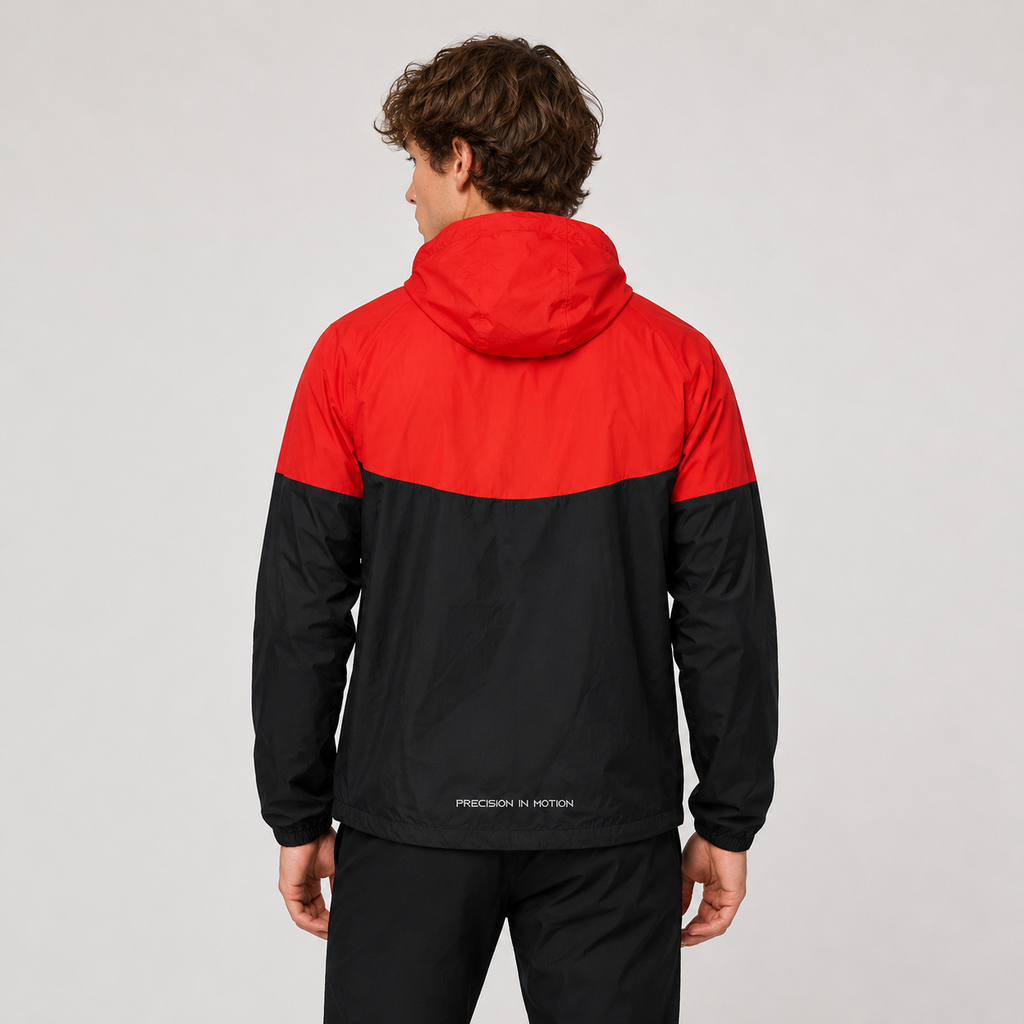 Baja Windbreaker Black/Orange