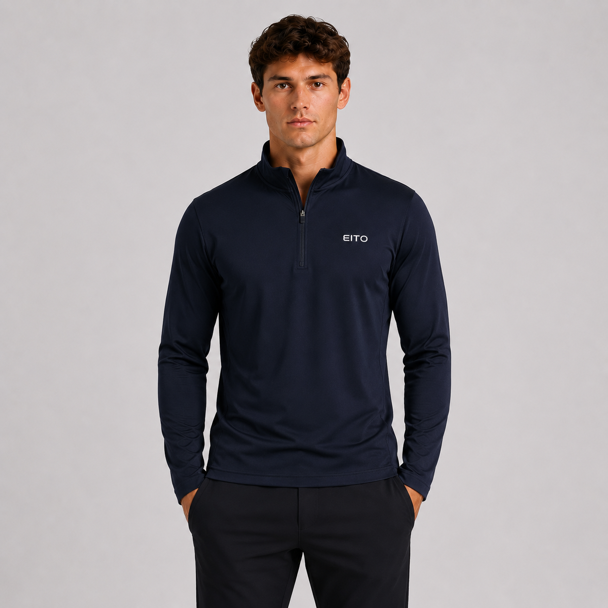 Sierra 1/4 Zip Navy