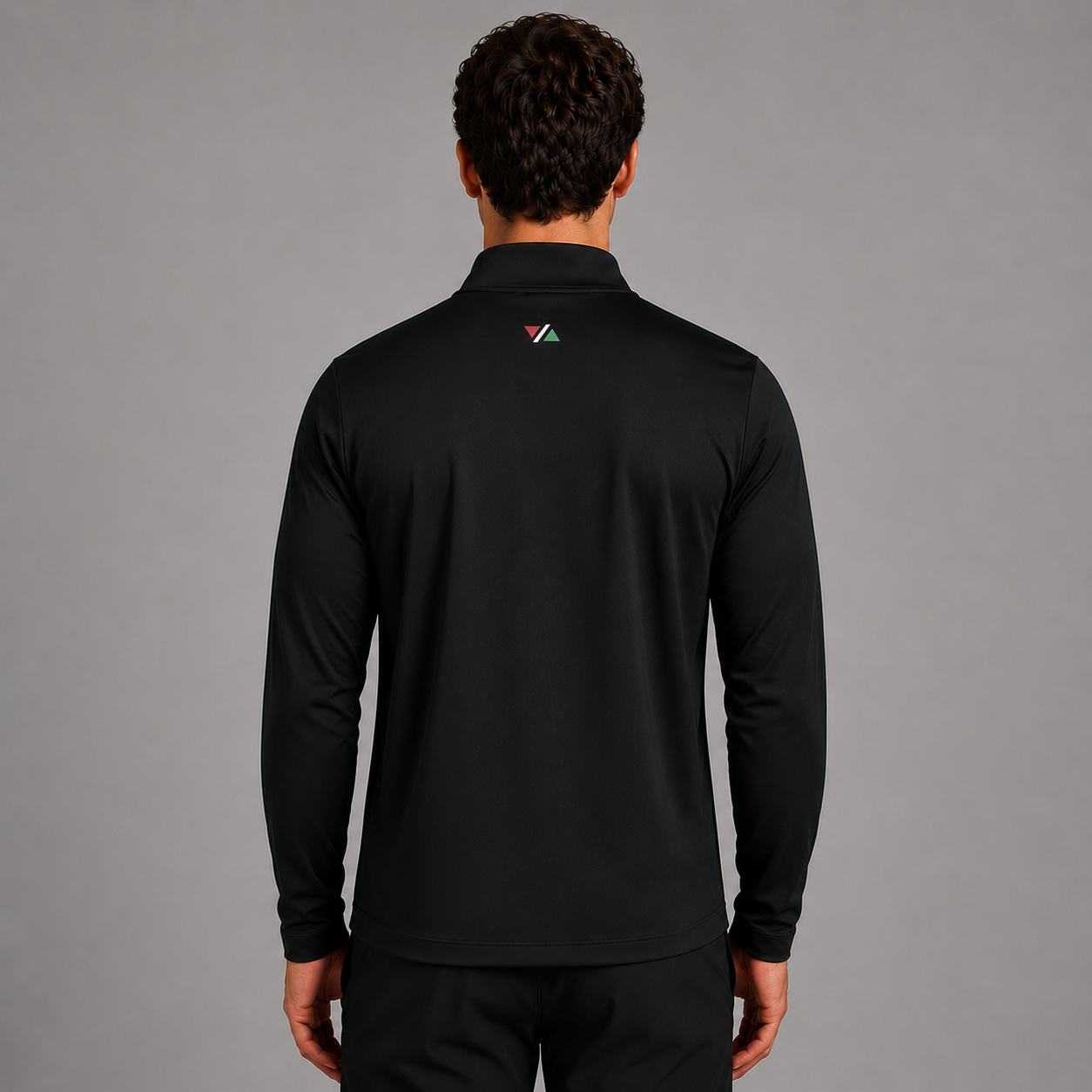 Sierra 1/4 Zip Black