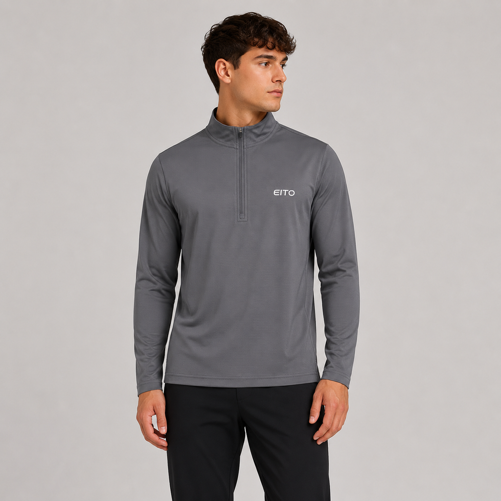 Sierra 1/4 Zip Grey